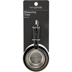 our goods Stainless Steel Measure Cup Set