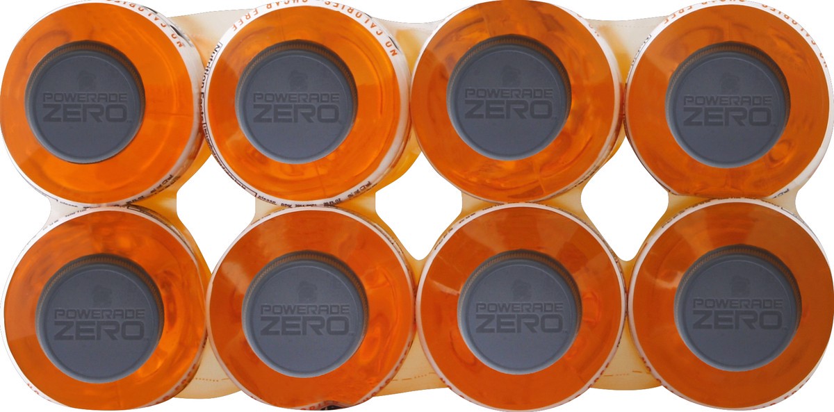 slide 3 of 4, POWERADE Zero Orange Bottles, 20 fl oz, 8 Pack, 1 ct