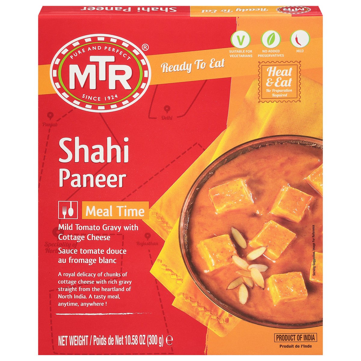 slide 1 of 4, Mtr Shahi Paneer 10.58 oz, 10.58 oz