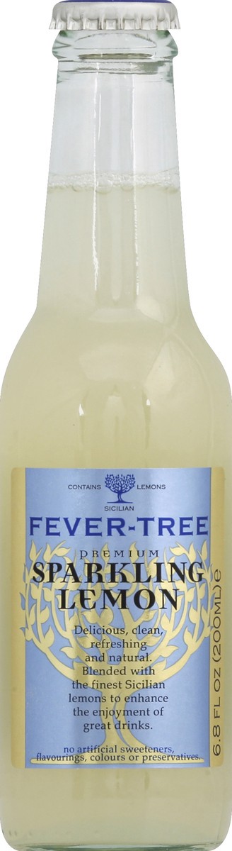 slide 4 of 4, Fever-Tree Sparkling Lemon - 4 ct, 4 ct