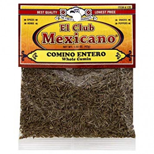 slide 1 of 1, El Club Mexicano Comino Entero Whole Cumin, 1.5 oz