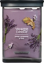 Yankee Candle Signature Collection Dried Lavender & Oak Candle 1 ea