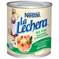 Nestlé La Lechera Fat Free Sweetened Condensed Milk - 14 oz