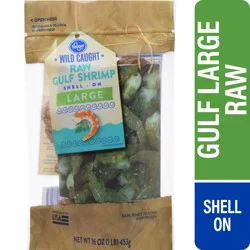 Kroger Wild Caught Raw Gulf Schrimp Large