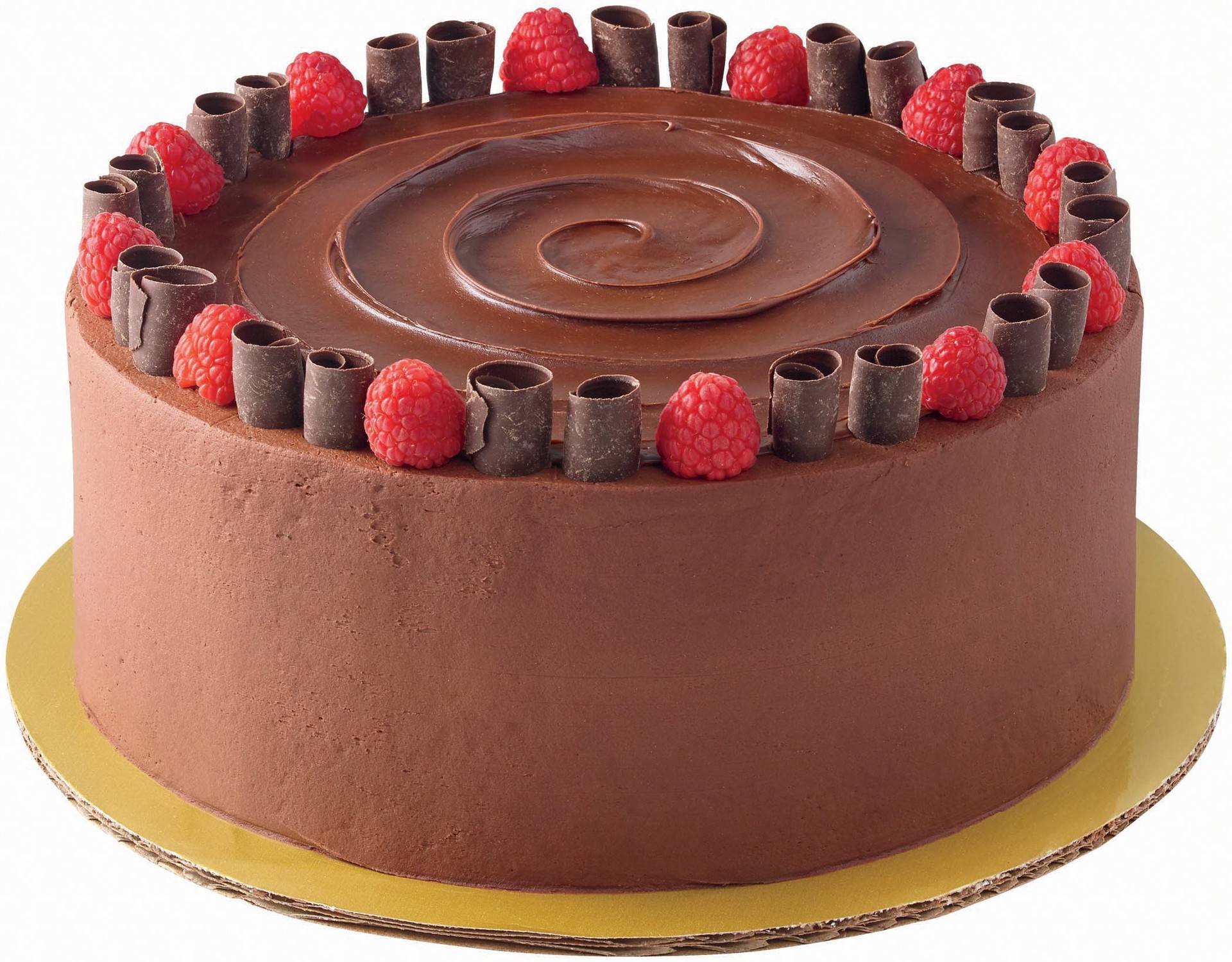 slide 1 of 1, H-E-B Bakery Chocolate Raspberry Cake, 10 in