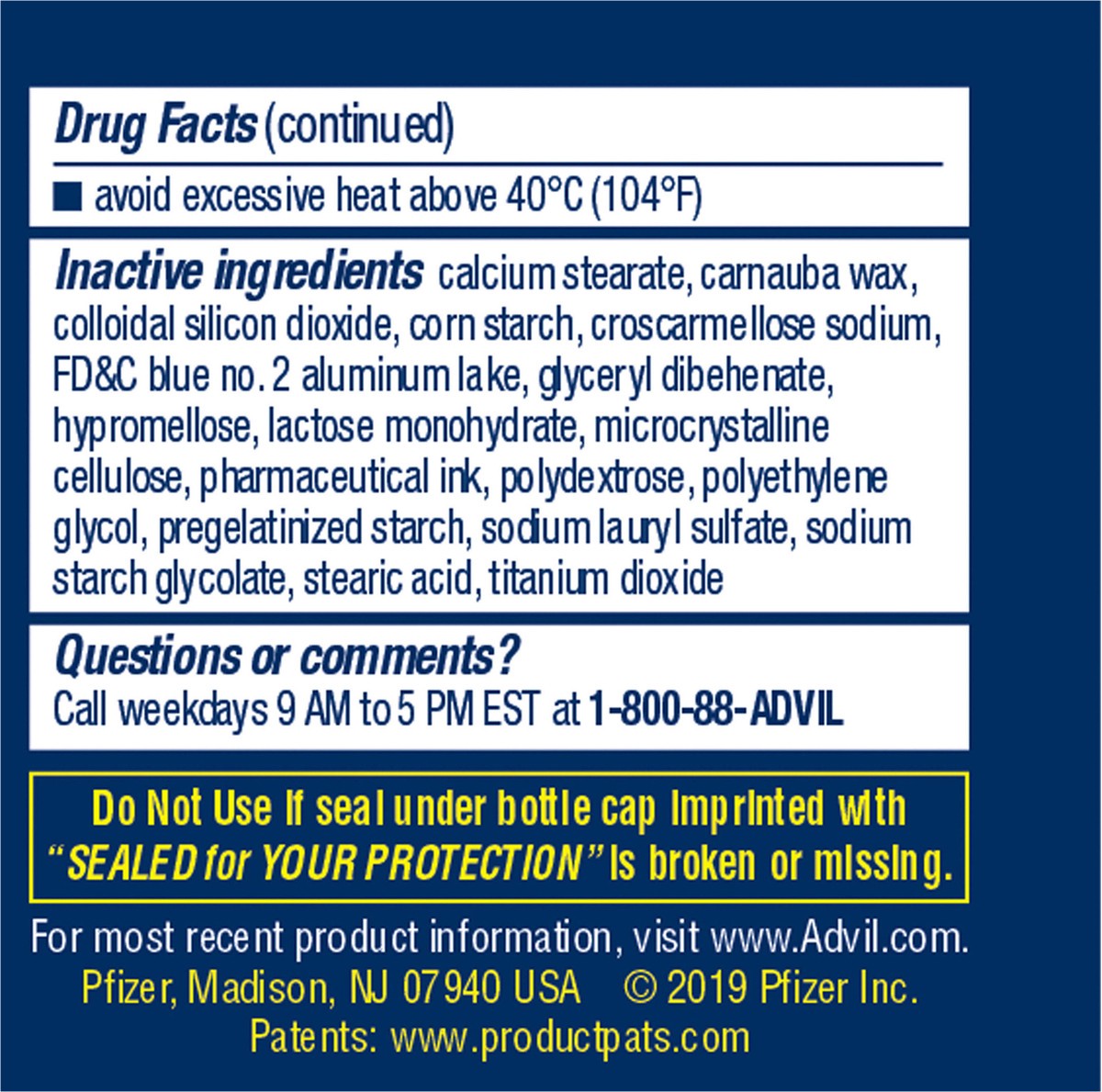 slide 7 of 9, AdvilPM Pain And Nighttime Sleep Aid Caplets - Ibuprofen (NSAID), 20 ct