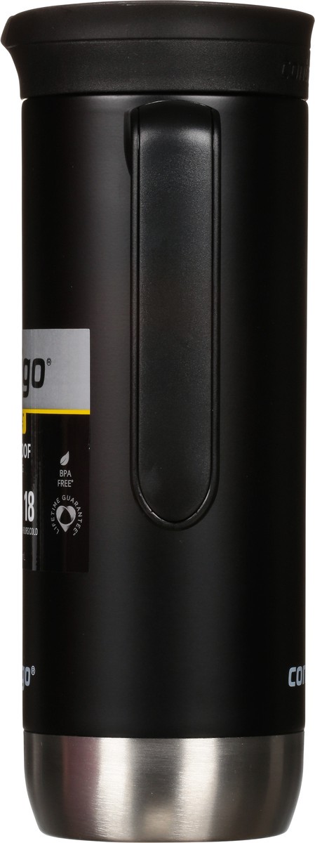 slide 9 of 12, Contigo SnapSeal Insulated Stainless Steel Travel Mug with Handle, Licorice, 1 ct