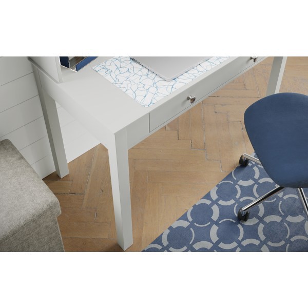 slide 3 of 5, Realspace® Decorative Vinyl Chair Mat For Low Carpet, 36"" x 48"", Geometric Circles, 1 ct