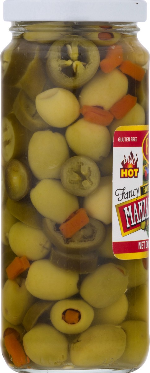 slide 3 of 13, Bell-View Fancy Hot Stuffed Manzanilla Olives 7 oz, 7 oz