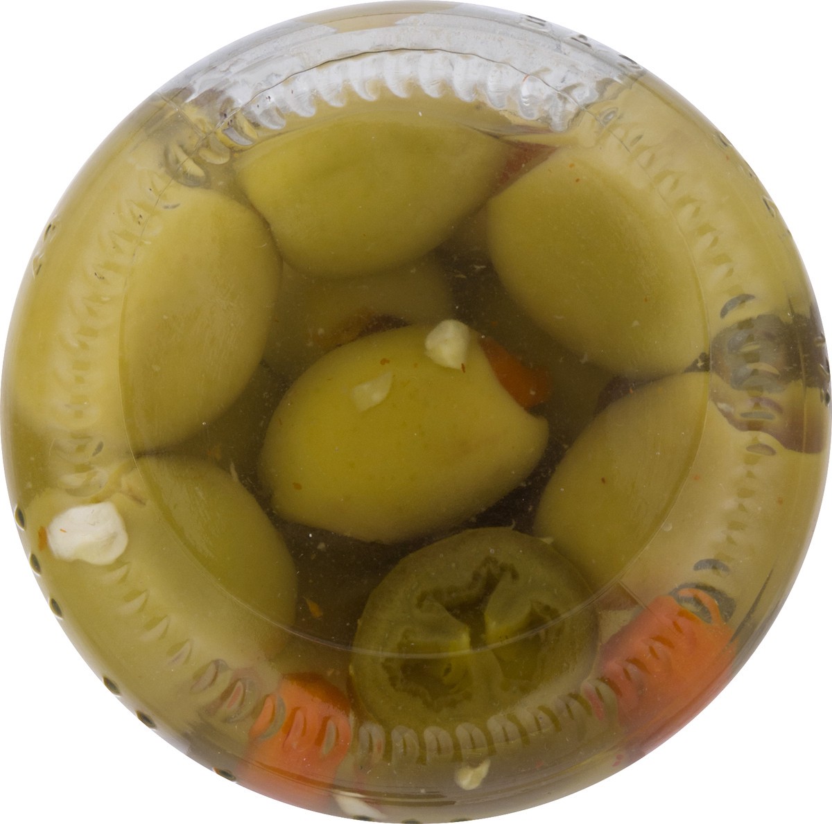 slide 11 of 13, Bell-View Fancy Hot Stuffed Manzanilla Olives 7 oz, 7 oz