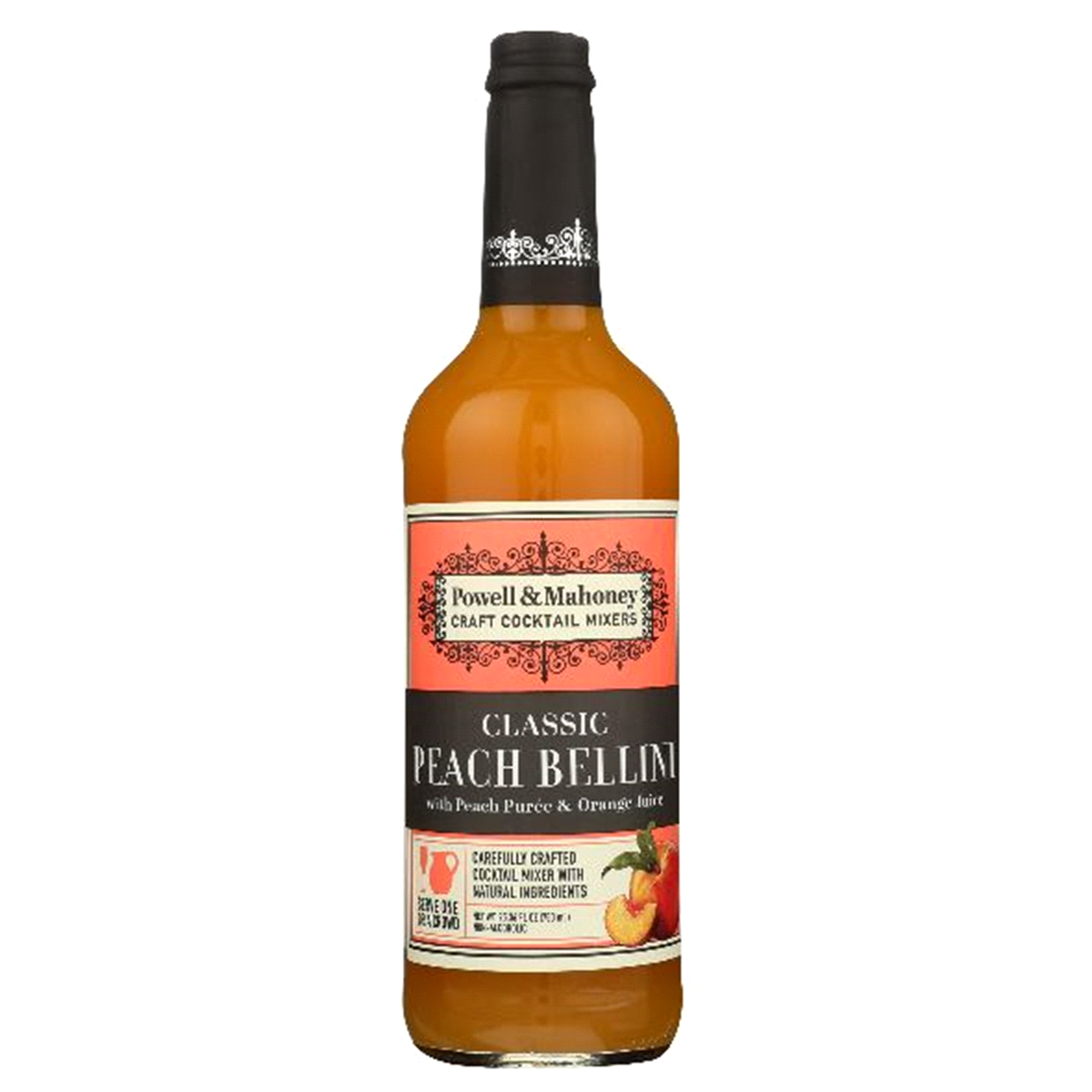 slide 1 of 1, Powell & Mahoney Peach Bellini, 750 ml