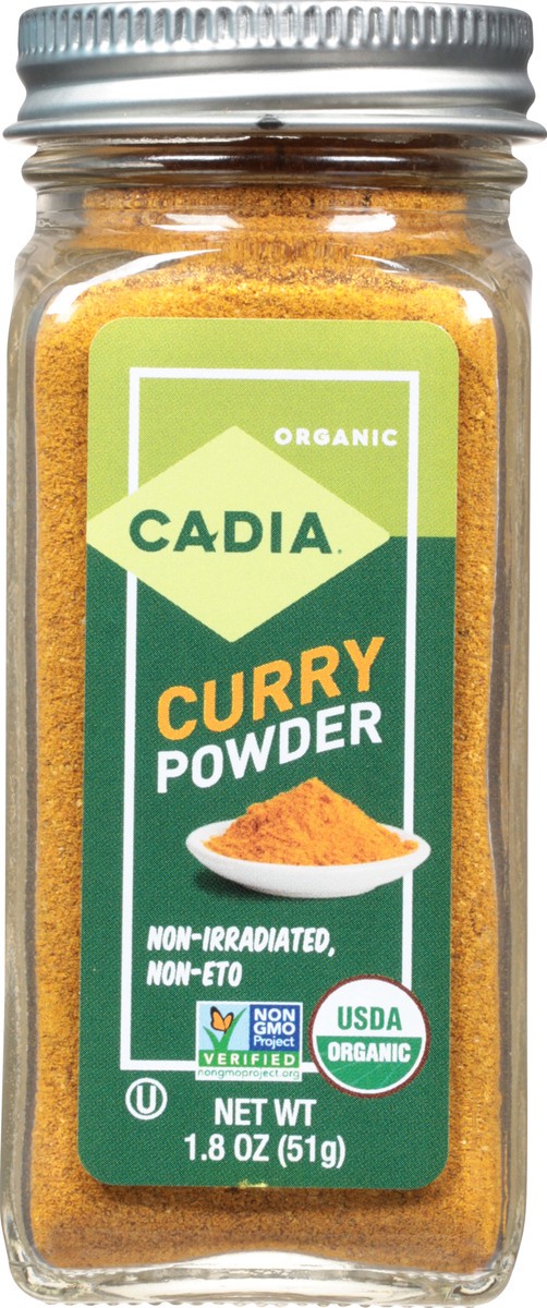 slide 6 of 9, Cadia Organic Curry Powder 1.8 oz, 1.8 oz