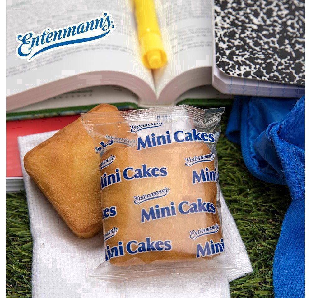 slide 42 of 243, Entenmann's Baker's Delights Butter Pound Cakes, 6 packs, Mini Pound Cakes, 9.25 oz Box, 6 ct