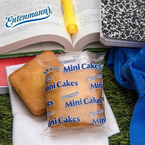 slide 97 of 243, Entenmann's Baker's Delights Butter Pound Cakes, 6 packs, Mini Pound Cakes, 9.25 oz Box, 6 ct