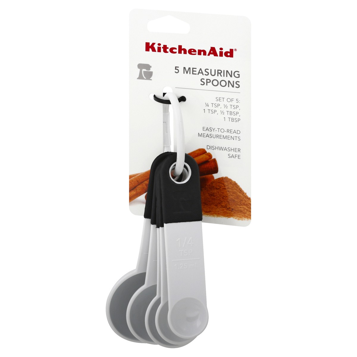 slide 9 of 9, KitchenAid Set of 5 Measuring Spoons 1 ea, 1 ea