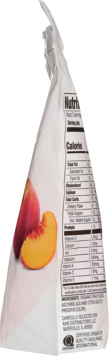 slide 12 of 13, Cadia Organic Peaches 10 oz, 10 oz