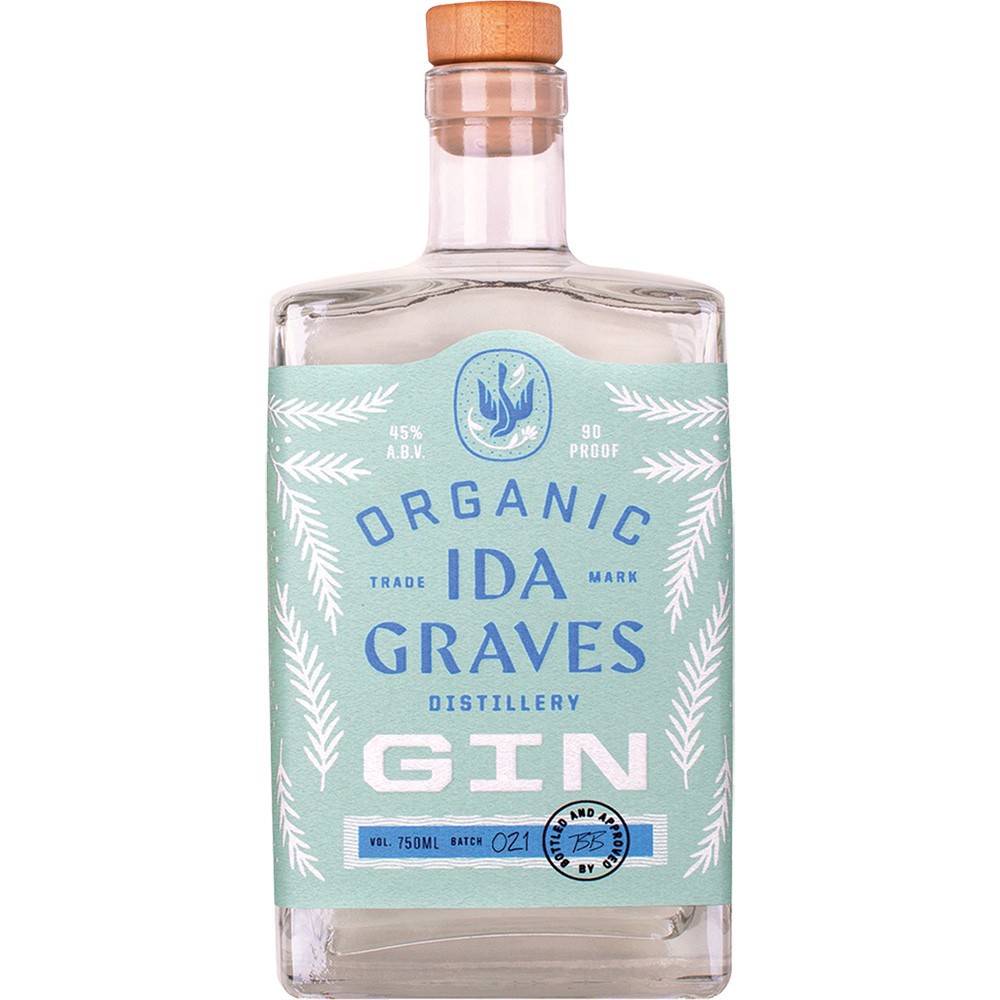 slide 1 of 1, Ida Graves Organic Gin, 750 ml