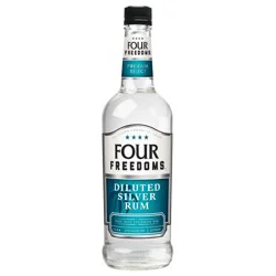 Four Freedoms Diluted Silver White Rum
