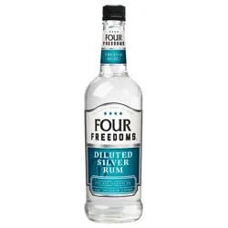 Four Freedoms Diluted Silver White Rum