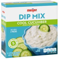 slide 3 of 29, Meijer Cool Cucumber Dip Mix, 0.7 oz