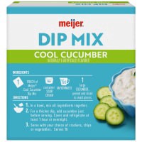 slide 19 of 29, Meijer Cool Cucumber Dip Mix, 0.7 oz