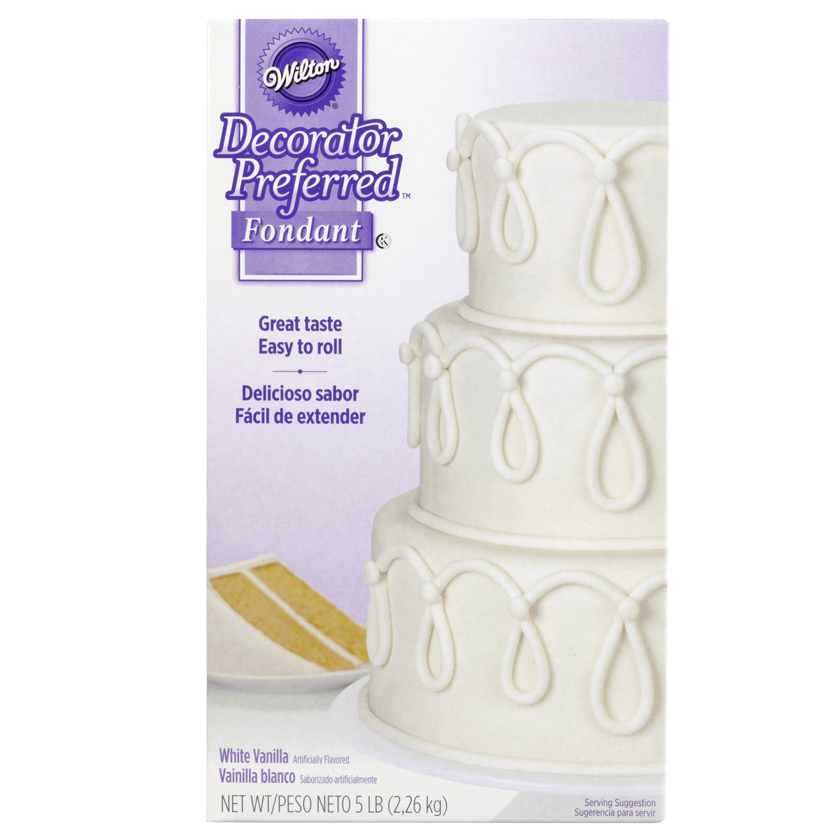 slide 1 of 17, Wilton Decorator Preferred White Fondant, 5 lb