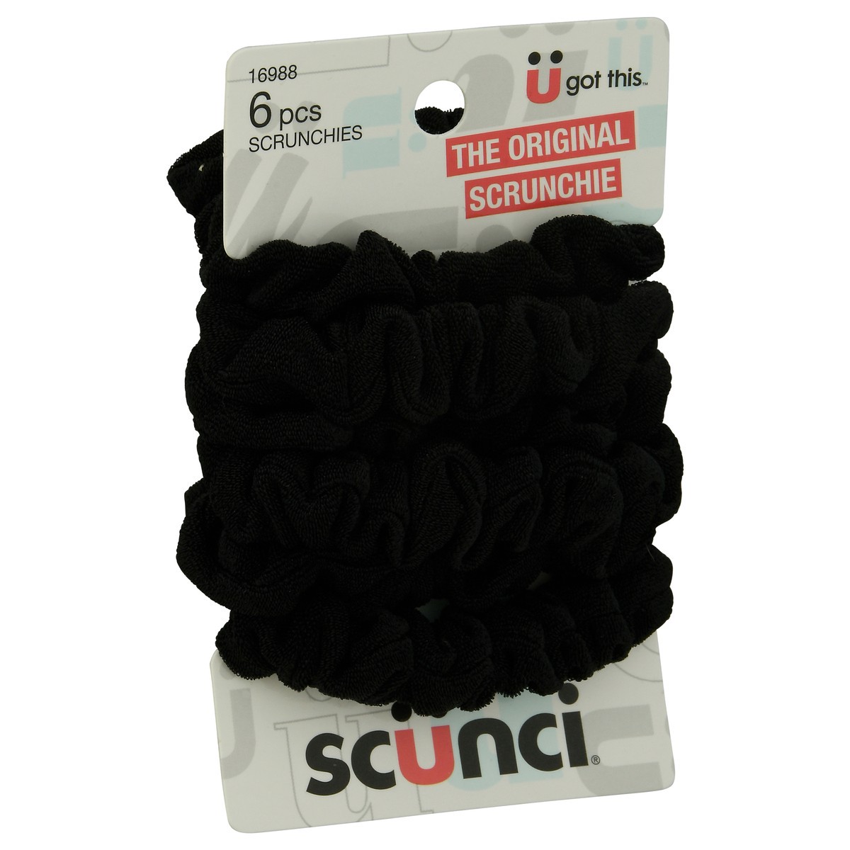 slide 4 of 9, scünci The Original Scrunchies 6 ea, 6 ct