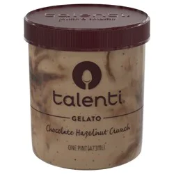 Talenti Gelato Chocolate Hazelnut Crunch 1 pint