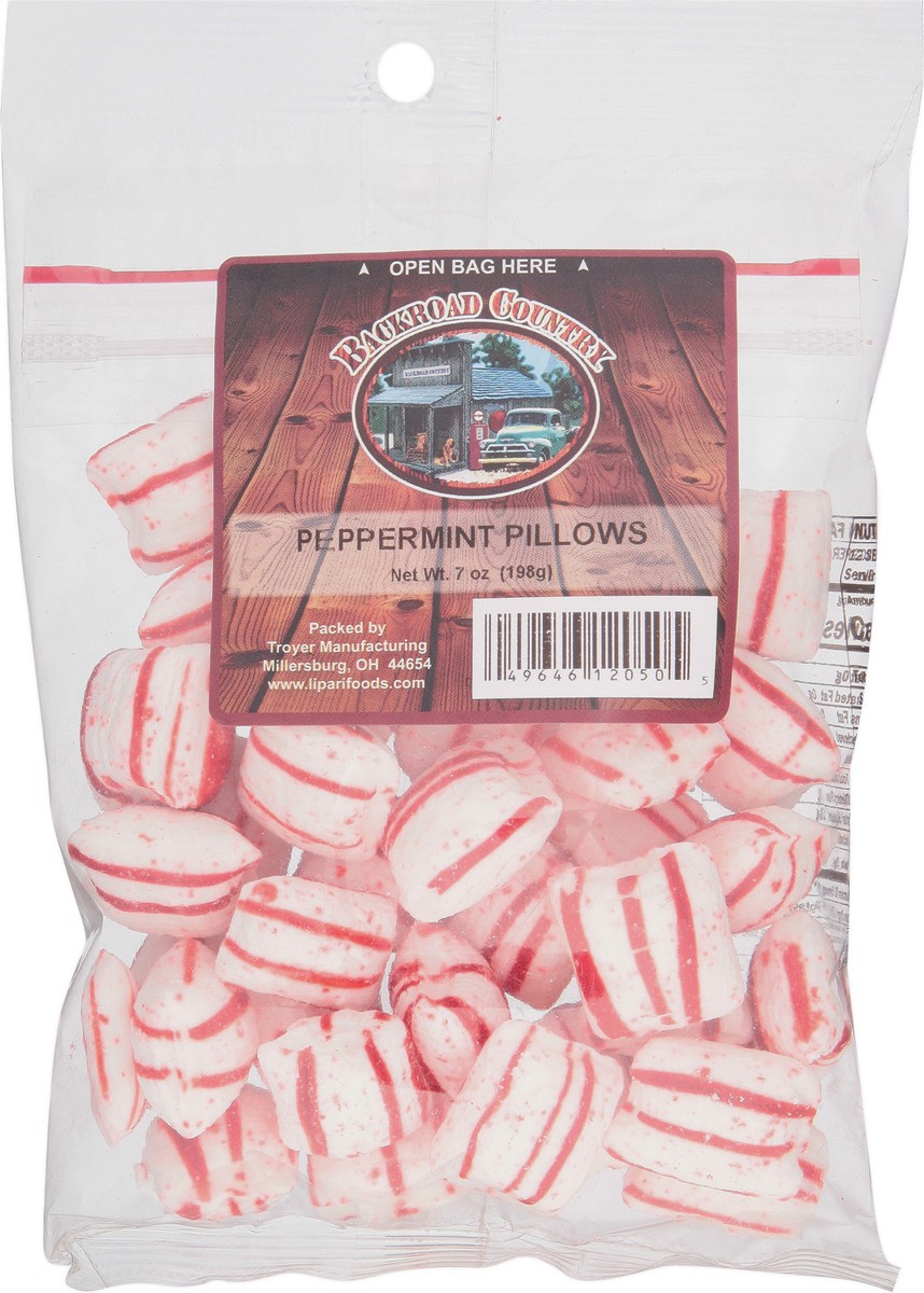 slide 7 of 12, Backroad Country Peppermint Pillows Candy 7 oz, 7 oz
