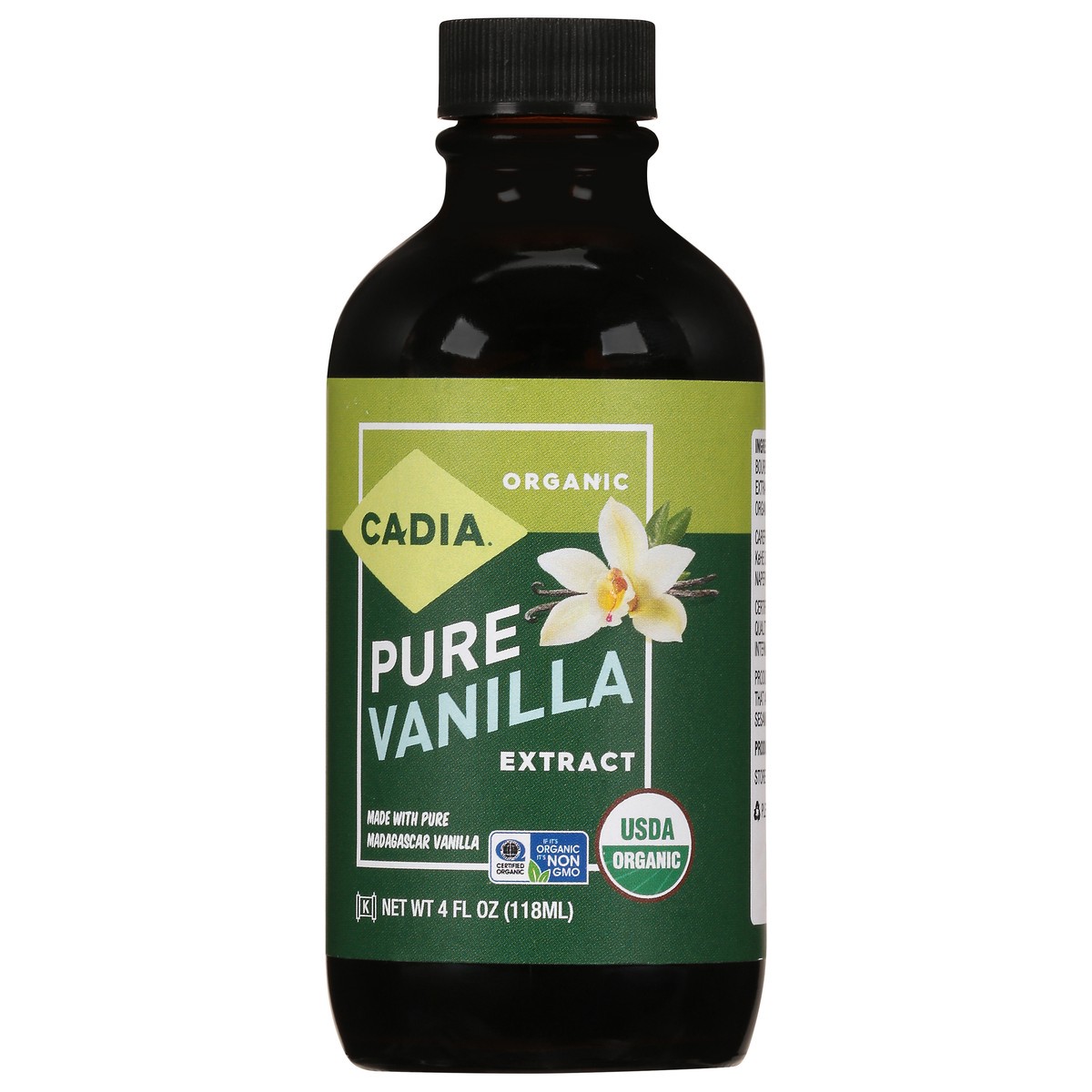 slide 6 of 12, Cadia Vanilla Extract Pu, 4 oz
