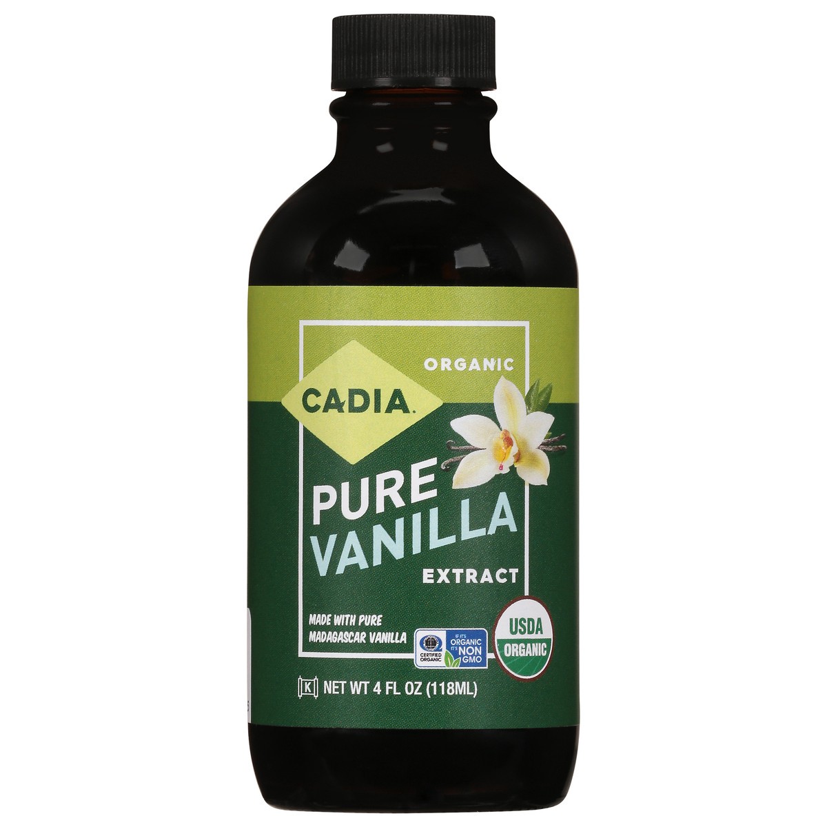 slide 5 of 12, Cadia Vanilla Extract Pu, 4 oz