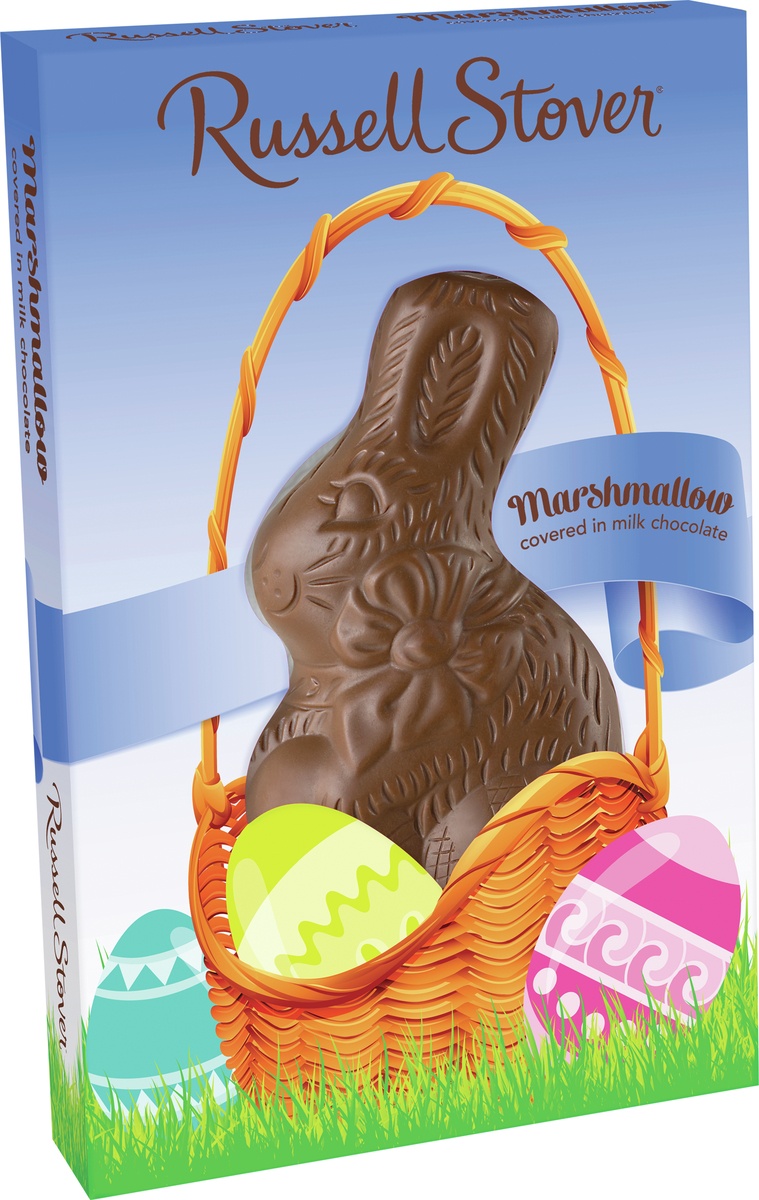 slide 1 of 1, Russell Stover Marshmallow Chocolate Bunny, 1.25 oz