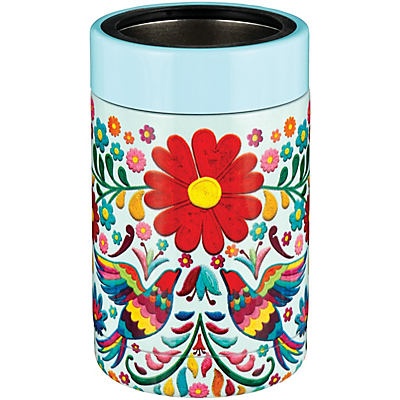 slide 1 of 1, Haven & Key Floral Summer Can Cooler, 1 ct