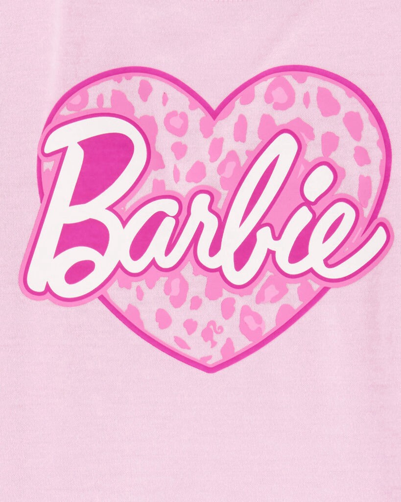 slide 2 of 2, Carter's Carters Kid 2-Piece Barbie Poly 2-Piece Pajamas Pink 10, 2 pc