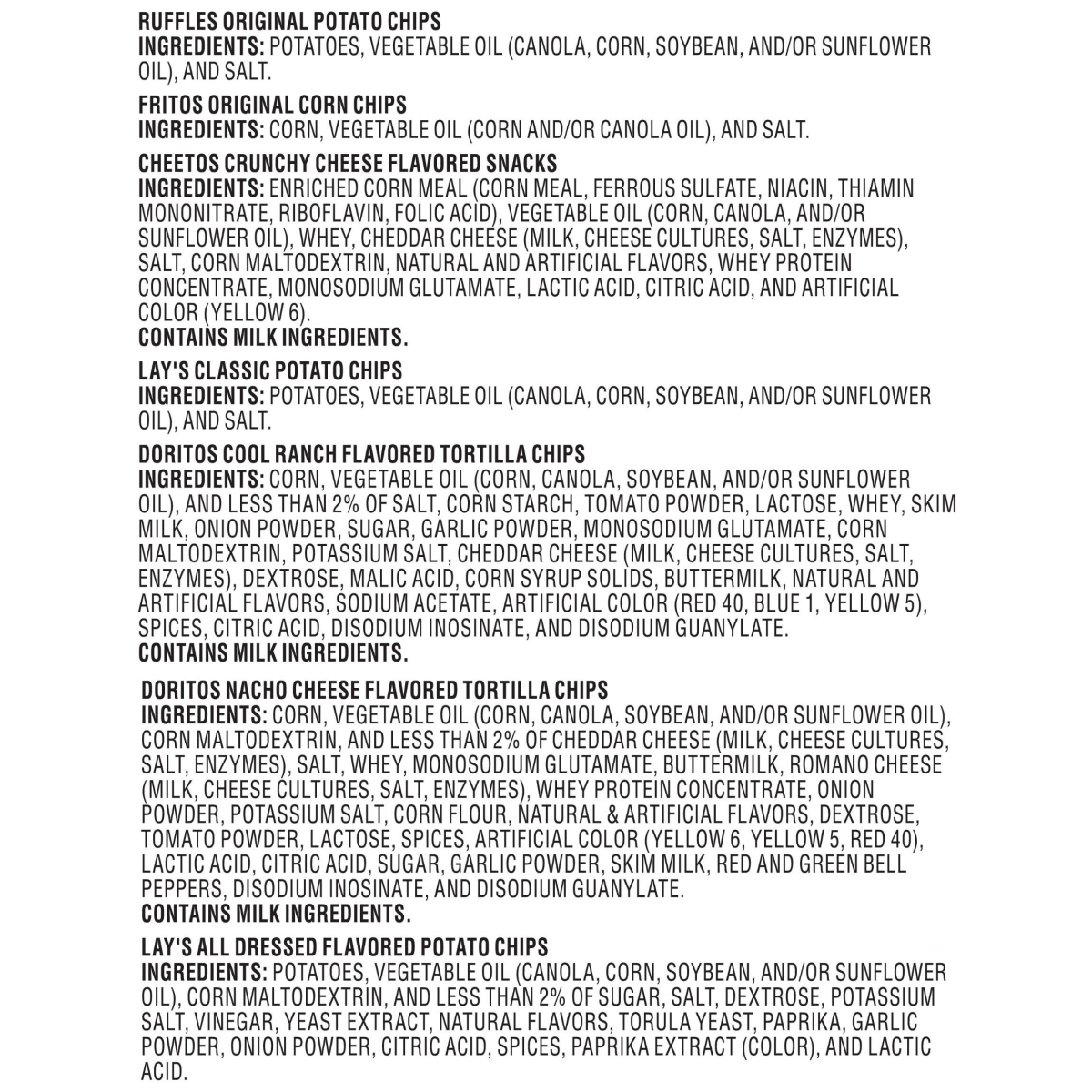 slide 4 of 4, 18ct Classic Mix + 2 Lays All Dressed, 20 oz