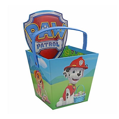 slide 1 of 1, PAW Patrol Square Paperboard Easter Bucket, 1 ct