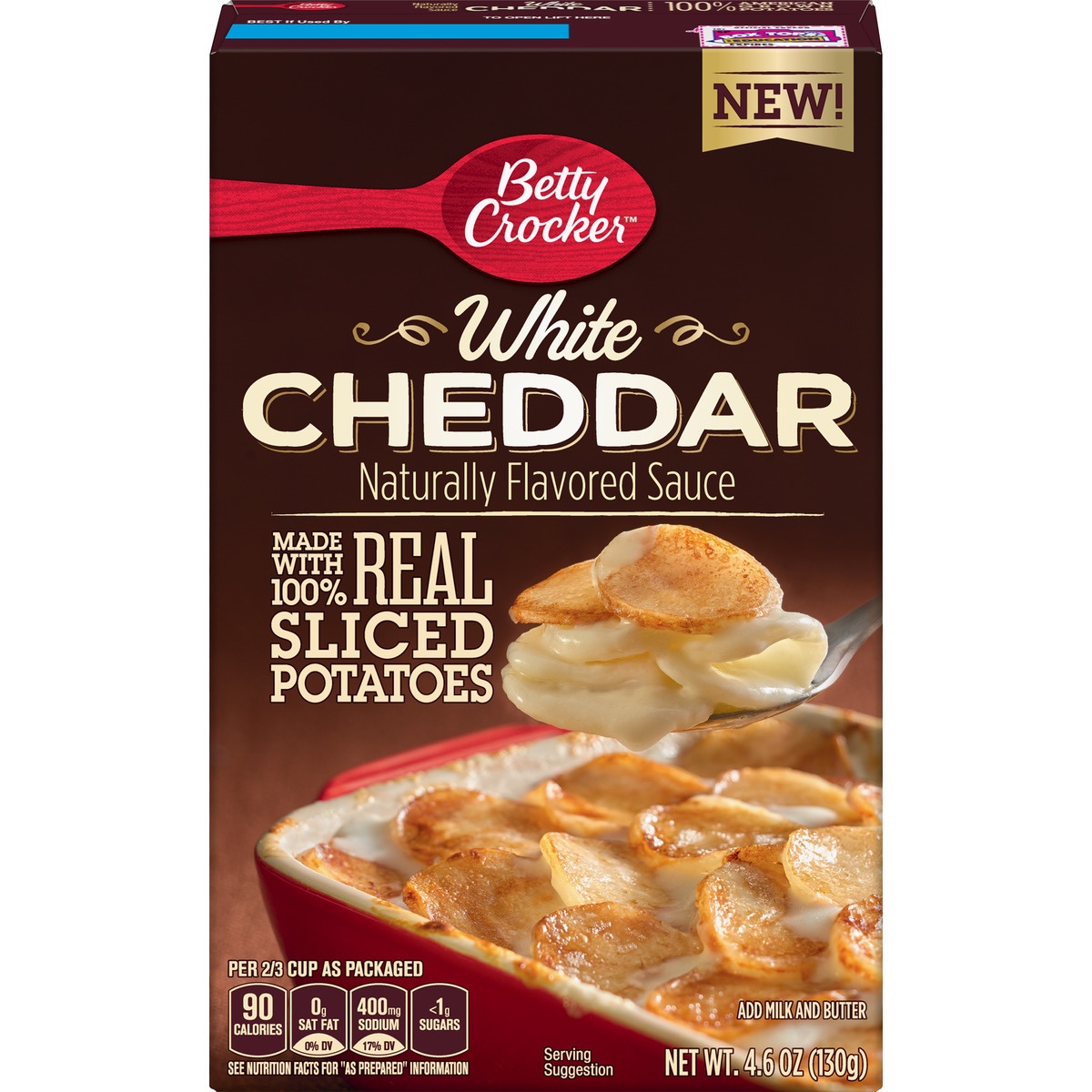 slide 1 of 1, Betty Crocker White Cheddar Casserole Potato, 4.6 oz