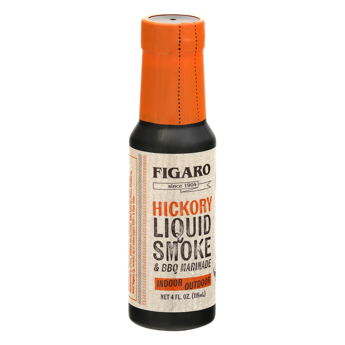 slide 2 of 9, Figaro Hickory Liquid Smoke & BBQ Marinade 4 oz, 4 oz