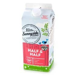 Sunnyside Farms, Premium Half & Half - 64 oz