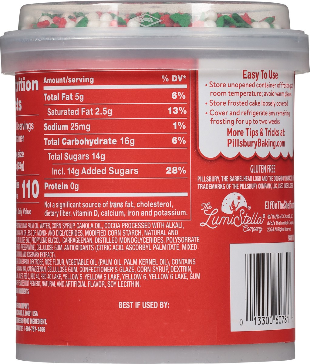 slide 4 of 13, Pillsbury Funfetti The Elf On The Shelf Hot Cocoa Frosting 12 Oz - 12 OZ, 12 oz