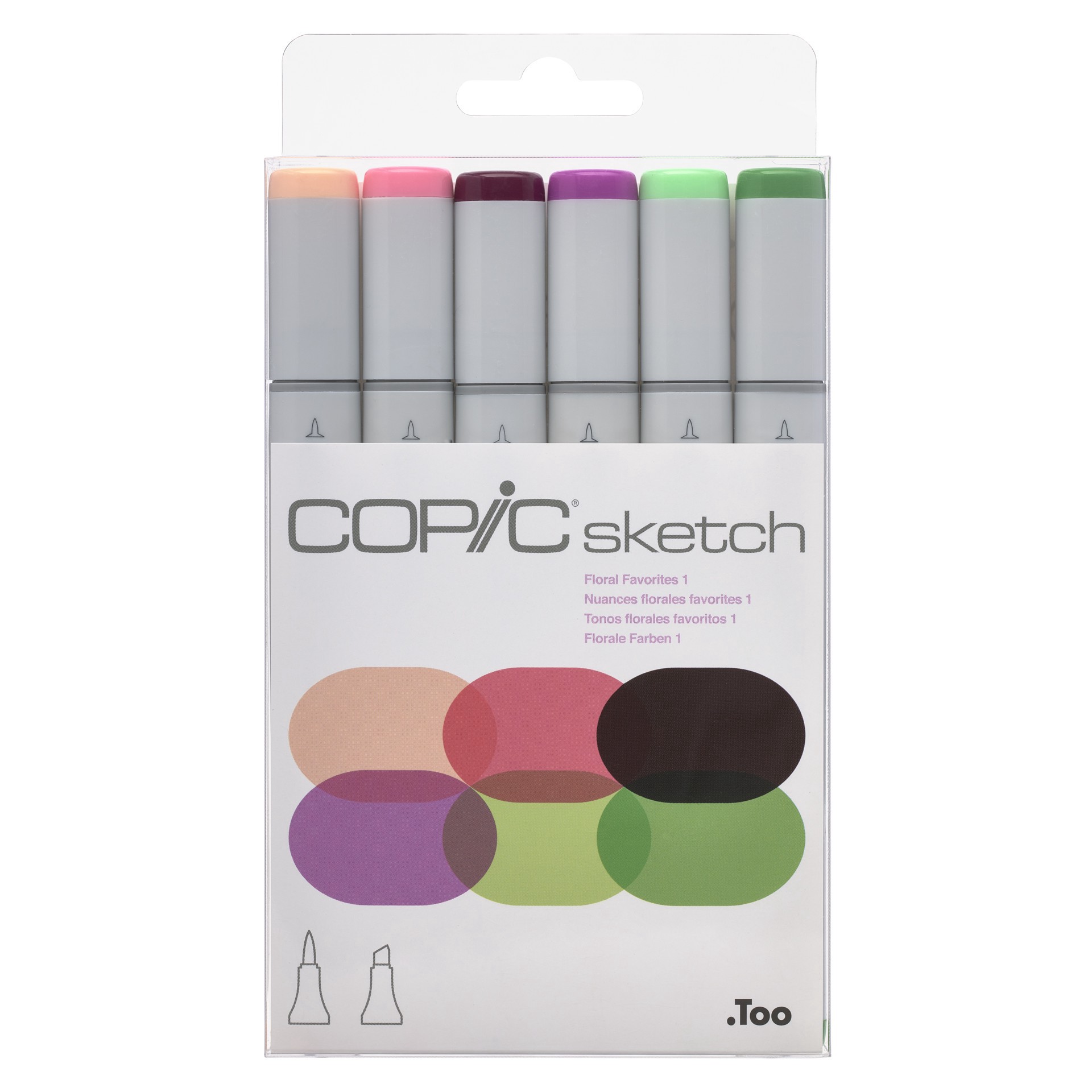 slide 3 of 3, Copic Floral Favorites 1 Sketch Marker Set, 1 ct