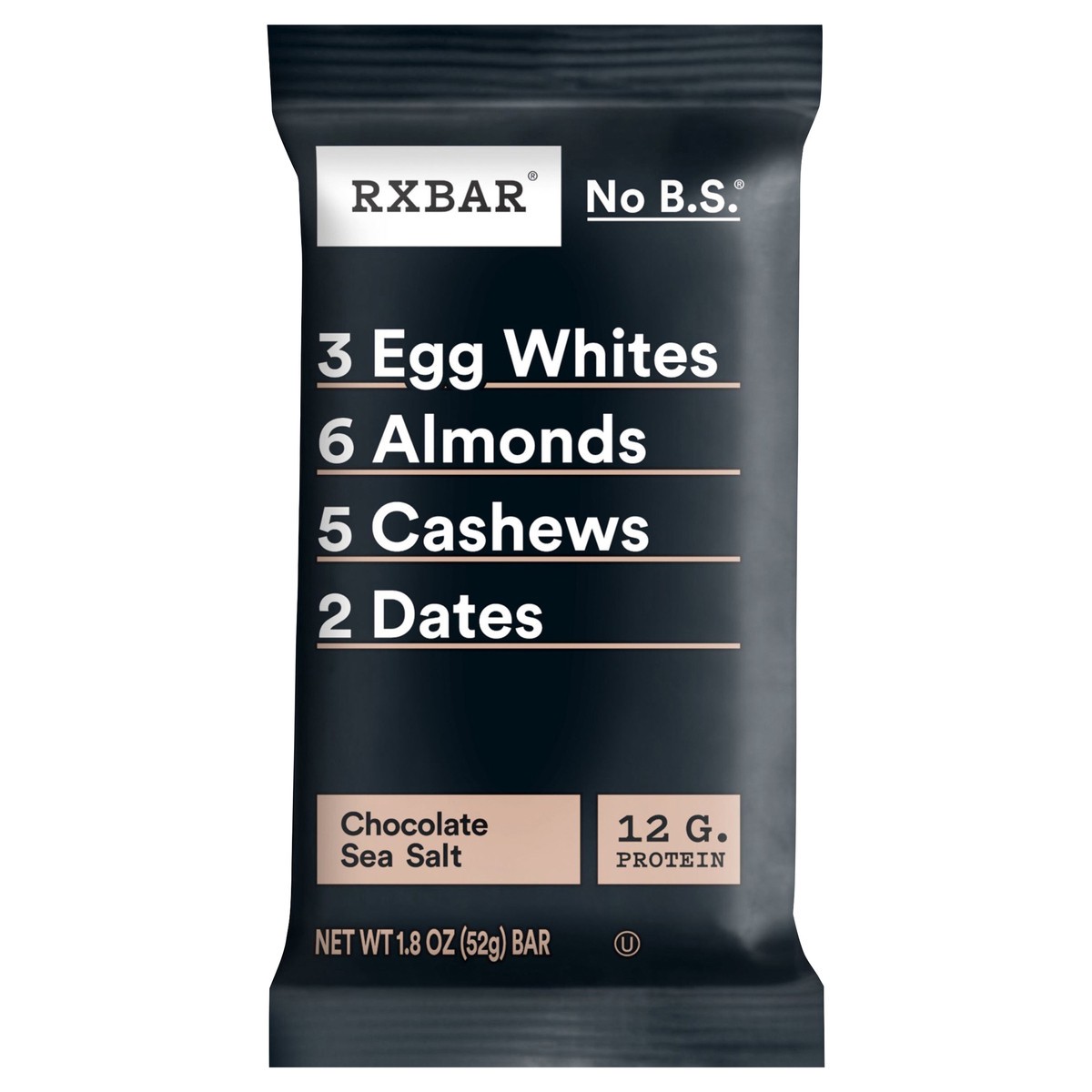 slide 1 of 5, RXBAR Chocolate Sea Salt Protein Bars, 1.8 oz