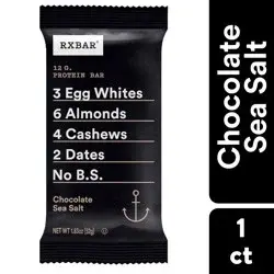 RXBAR Protein Bars, Chocolate Sea Salt, 1.83 oz