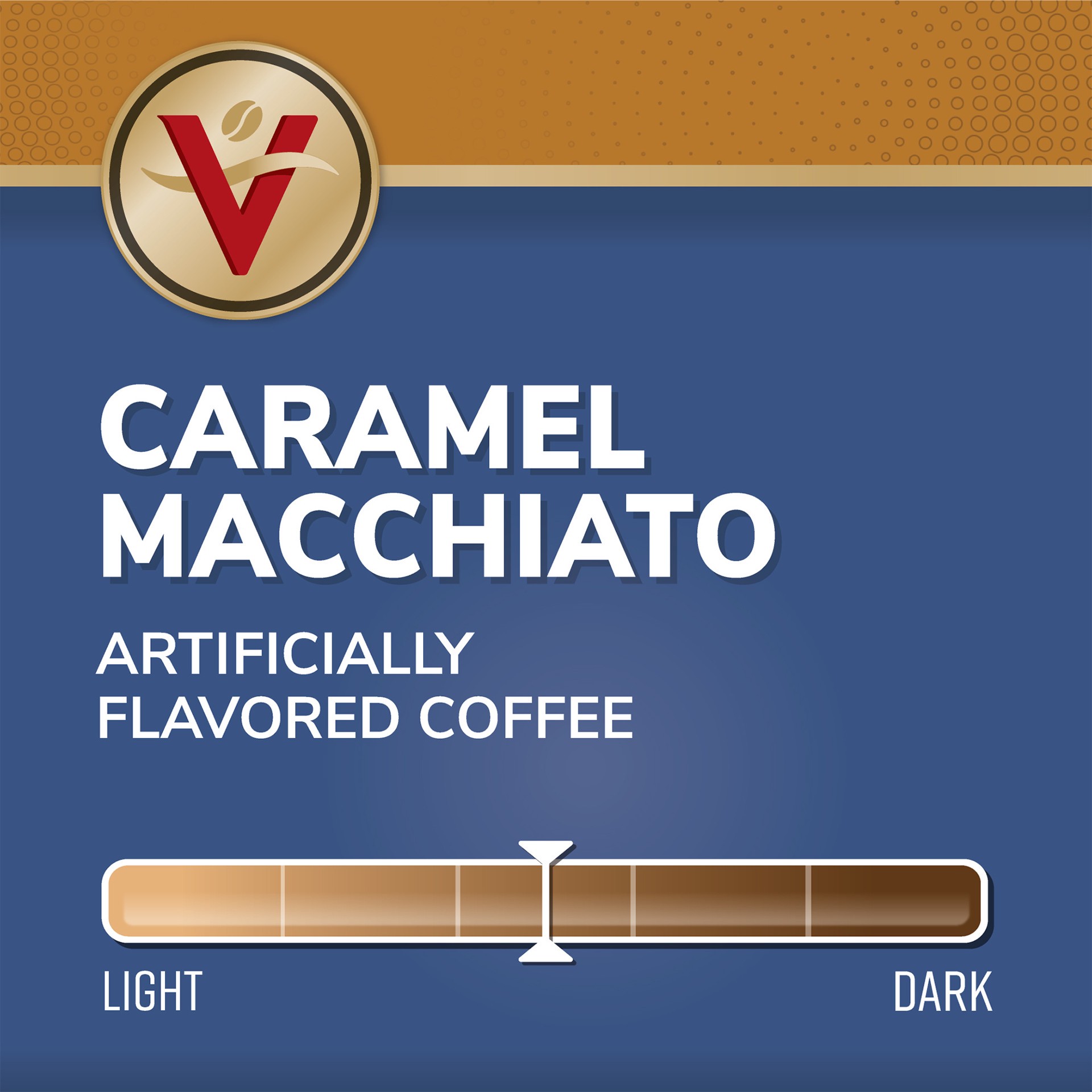 slide 4 of 5, Victor Allen's Coffee Caramel Macchiato Flavored, Medium Roast, , Single Serve Coffee Pods for Keurig K-Cup Brewers - 42 ct, 42 ct