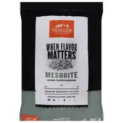 Traeger Premium Mesquite Hardwood Pellets 18 lb
