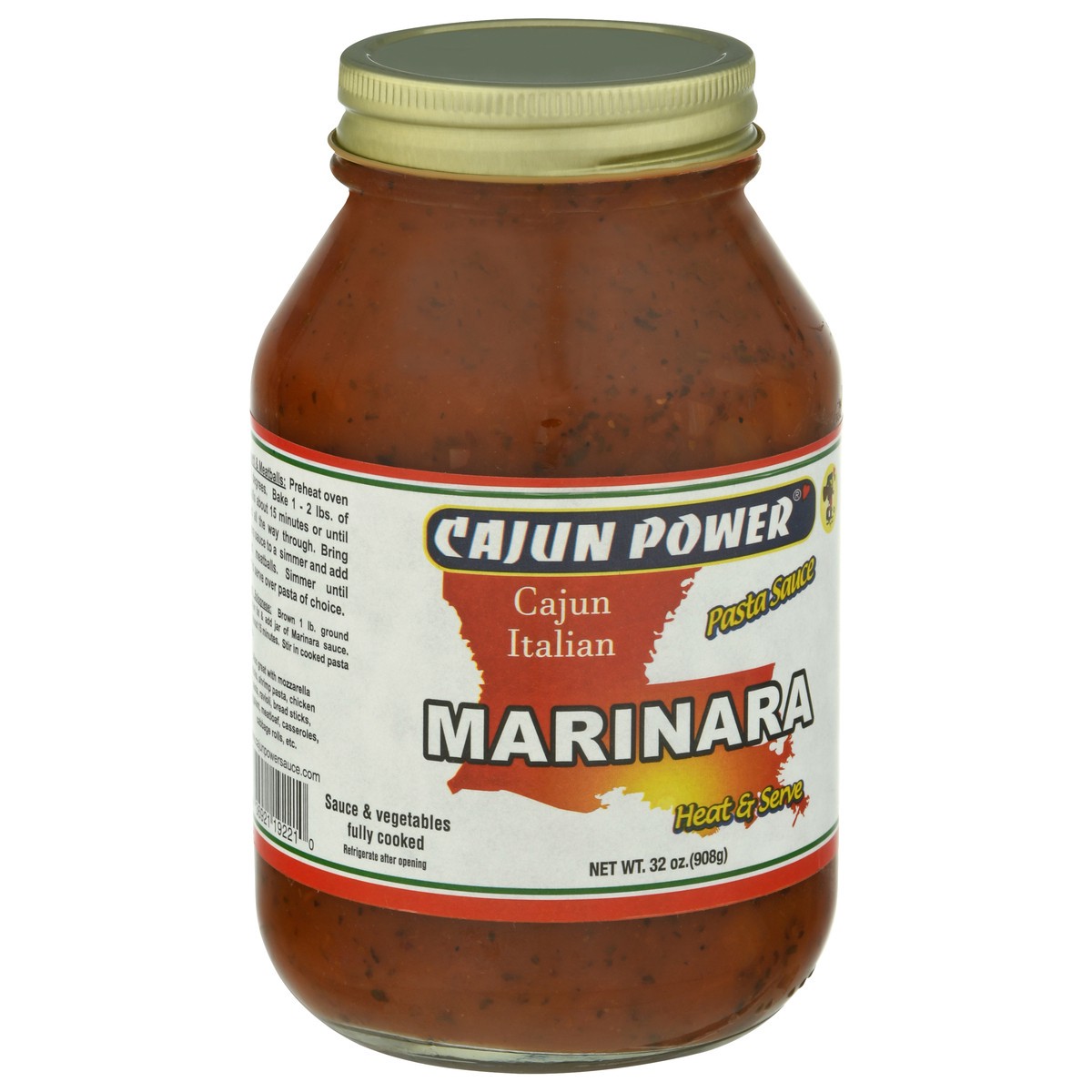 slide 3 of 12, Cajun Power Marinara Pasta Sauce 32 oz, 32 oz