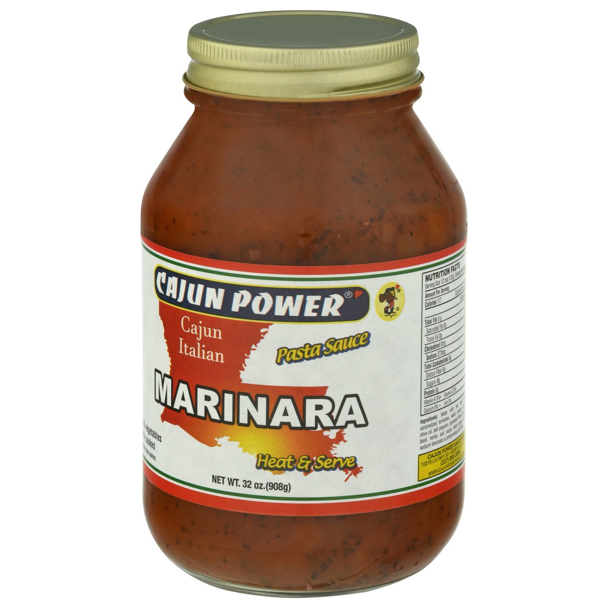 slide 4 of 12, Cajun Power Marinara Pasta Sauce 32 oz, 32 oz