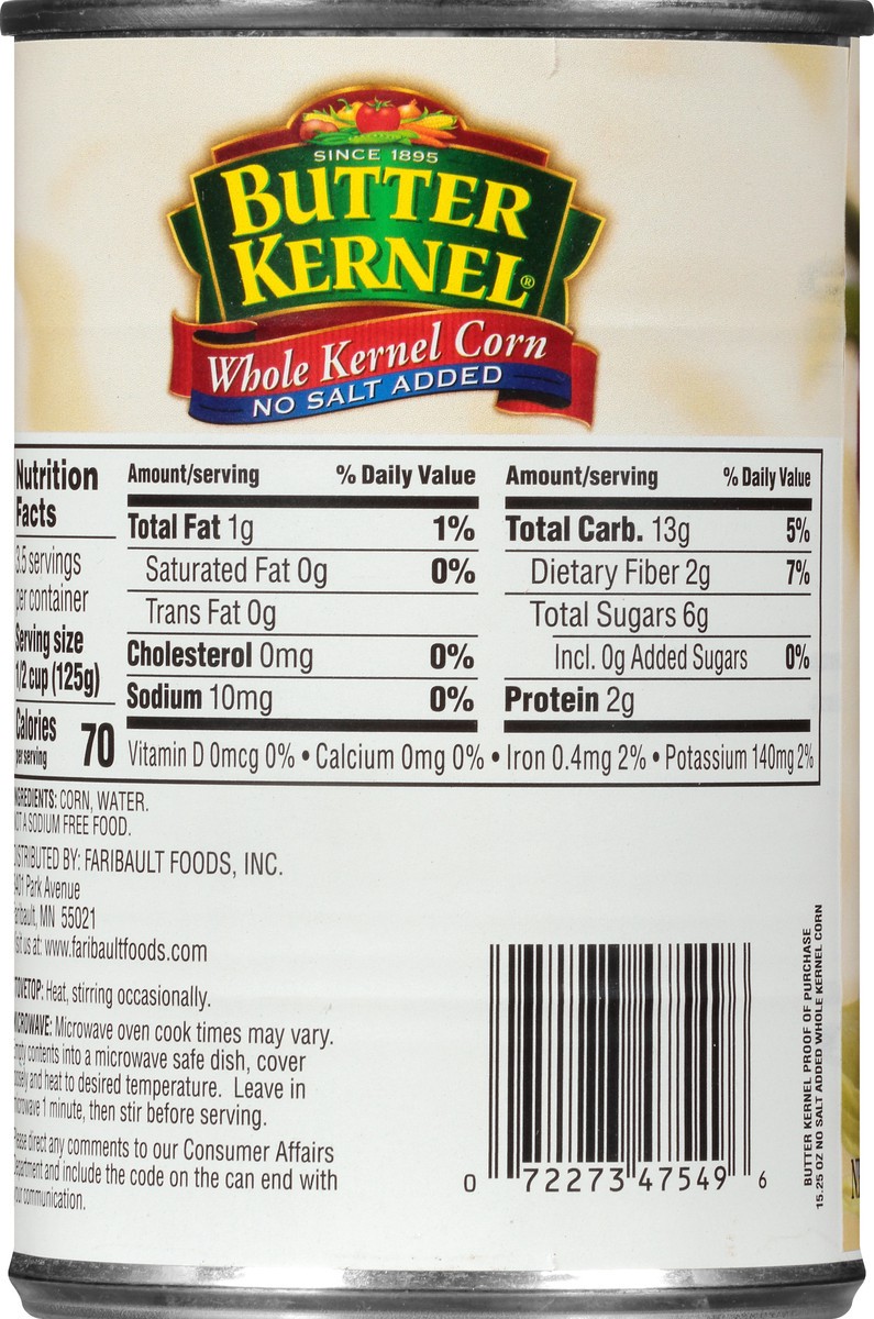 slide 10 of 12, Butter Kernel Nsa Whole Kernl Corn, 15 oz