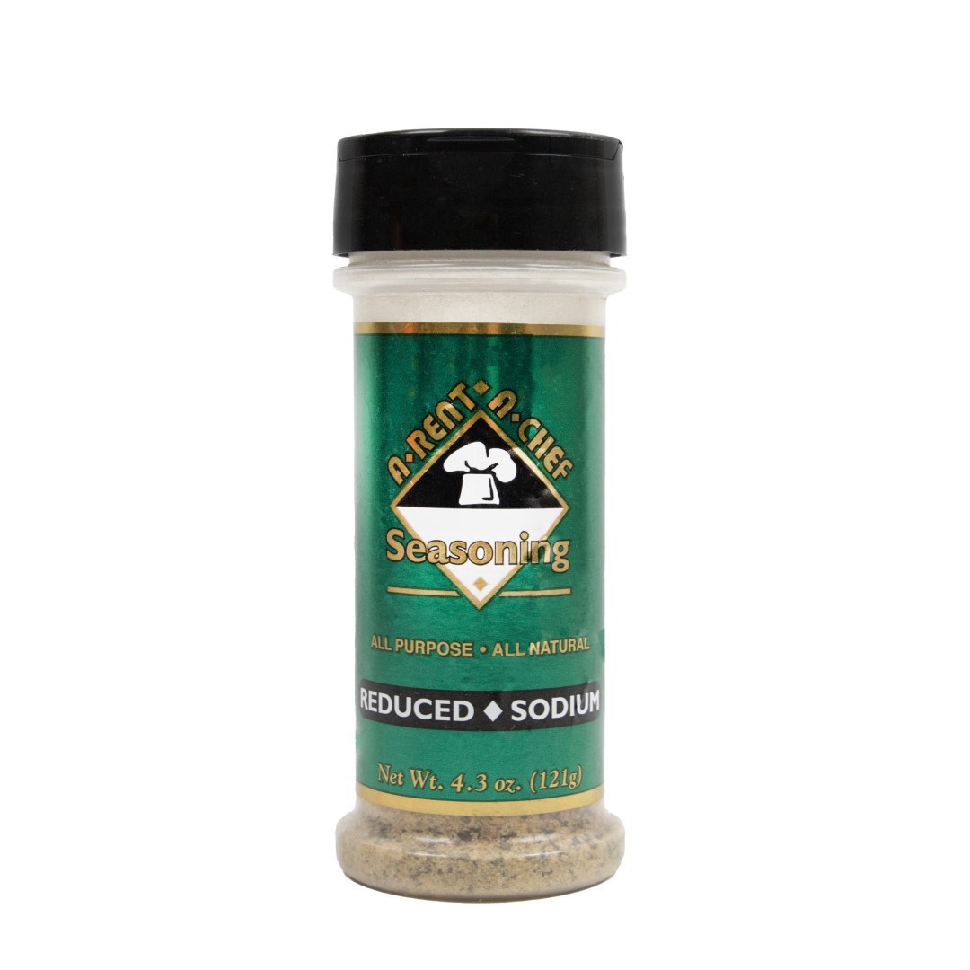 slide 1 of 1, A-Rent-A-Chef Reduced Sodium Seasoning, 4.3 oz