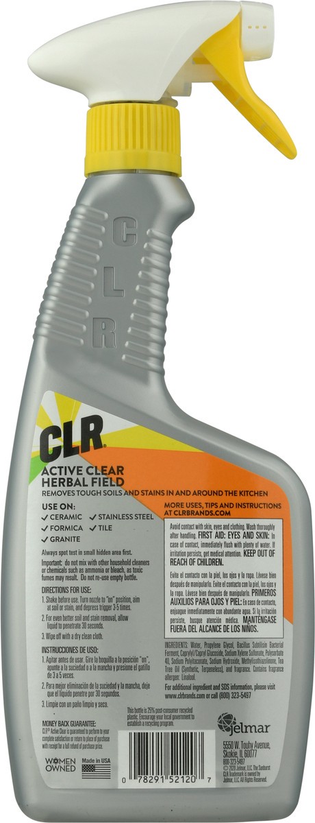 slide 2 of 9, CLR Clear Active Daily Herbal Field, 22 oz